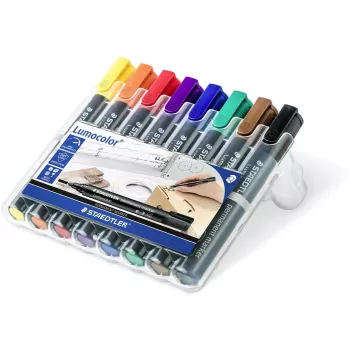 Pysyvä merkkiaine Staedtler 352 WP8 monivärinen 8 kpl