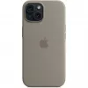 Silikonikotelo MagSafe-yhteensopiva iPhone 15 – clay