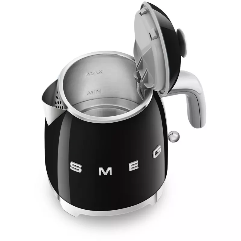 SMEG vedenkeitin (KLF05BLEU) mini 0,8L musta