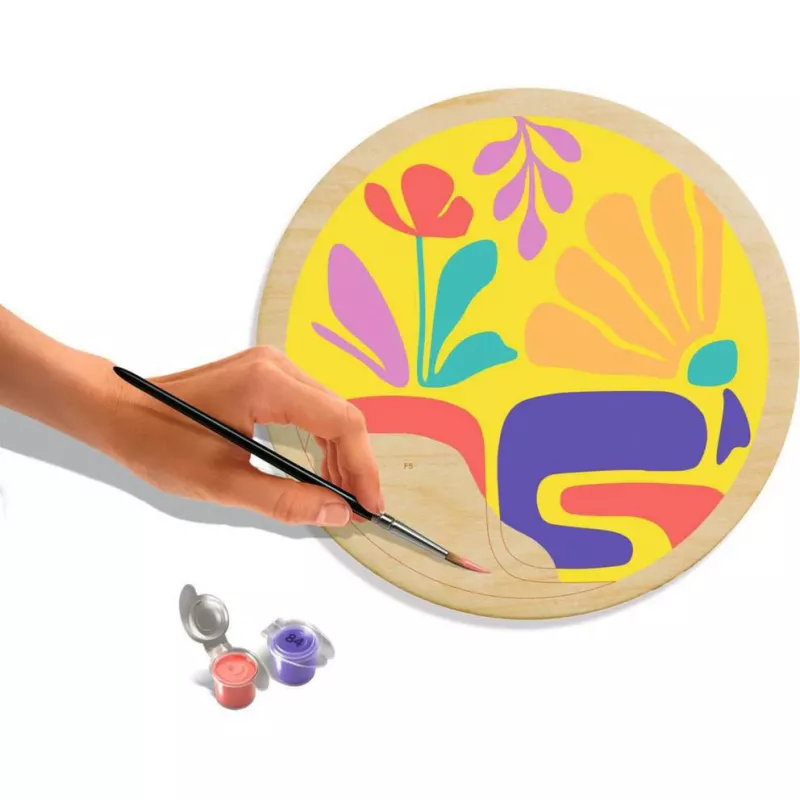 Palapelisarja Ravensburger CreArt Wooden - Organic Vibrations, puinen luova palapelisarja