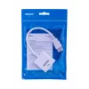 Savio CL-27B videokaapeliadapteri 0,1 m HDMI tyyppi A (standardi) VGA (D-Sub) valkoinen