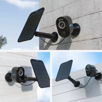 Reolink Argus Series B330 Wi-Fi-valvontakamera musta 5MP (2880x1616), paristokäyttöinen, IP65-sääsuojaus, värillinen yönäkö, älykäs tunnistus