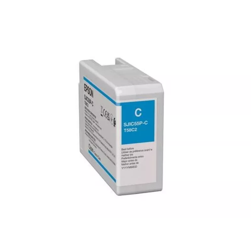 Epson SJIC55(C) mustekasetti 1 kpl alkuperäinen syaani