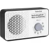 TechniSat VIOLA 200 DAB+ digitaalinen radiokello, valkoinen/musta
