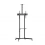 SBOX seinäteline FS-401-2 37–70 tuuman näytöille, kantavuus 45 kg, levy 600×400 mm