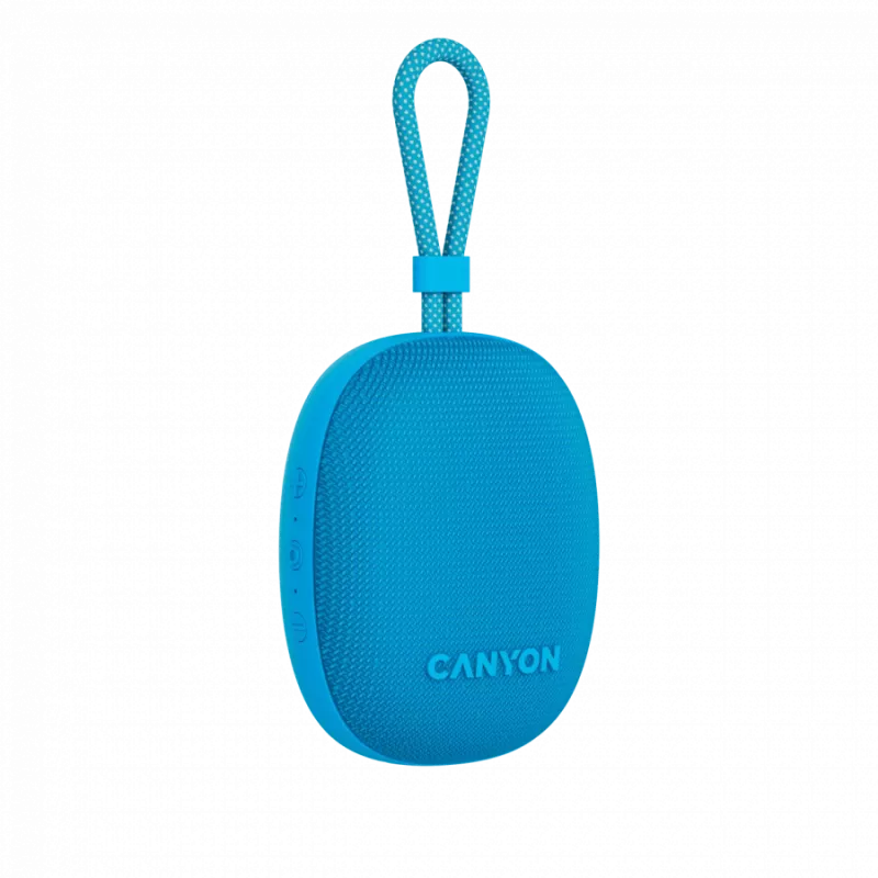 Canyon OnMove 12 - kannettava Bluetooth v5.3 -kaiutin - 5W - TWS - IPX7 - 12 tuntia - USB-C-lataus