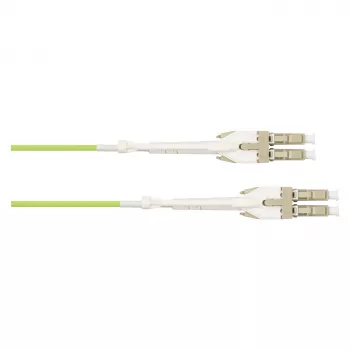 Good Connections LWL Duplex -kuituverkkokaapeli OM5 LC/LC, Multimode 50/125 µm, Uniboot, LSZH, vaihdettava polariteetti, 0,5 m (LW-U8005LC5)
