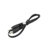 SBOX AUDIO CABEL 3,5 mm pistoke-pistoke 0,5 m musta