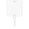 DisplayPort-DVI-adapterikaapeli Sharkoon 0,15 m valkoinen — DisplayPort 1.2 - DVI