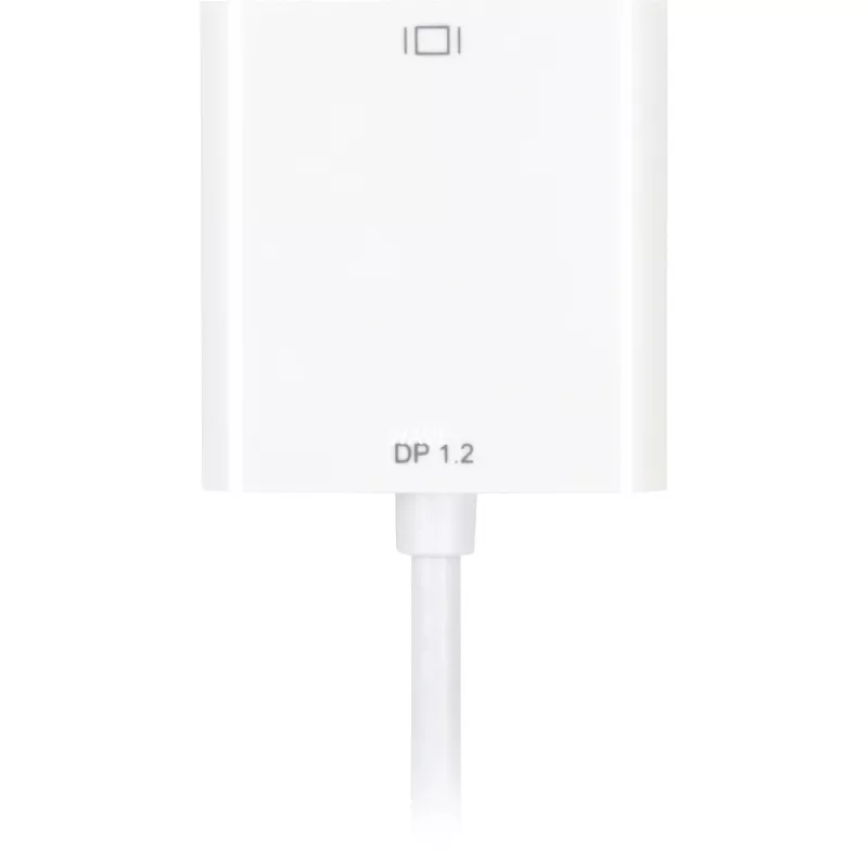 DisplayPort-DVI-adapterikaapeli Sharkoon 0,15 m valkoinen — DisplayPort 1.2 - DVI