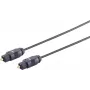 Audiokaapeli S/CONN 69002-15 15 m TOSLINK musta
