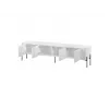 TV-taso Cama Meble VERA 190x40x50 cm, mattavalkoinen, lastulevytaso