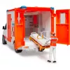 Bruder 1/16 Mercedes-Benz Sprinter ambulanssi kuljettajalla