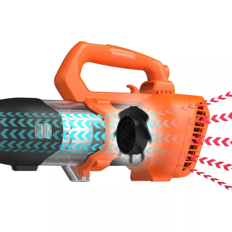 Black & Decker BCBL200B-XJ akkukäyttöinen aksiaalilehtipuhallin, 18 V, ilman akkua ja laturia