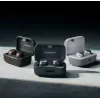 SENNHEISER Momentum MTW4 langattomat Bluetooth Noise-Cancelling urheilunappikuulokkeet - valkoinen & hopea