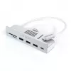 Kannettavan tietokoneen telakka / porttitoistin Satechi ST-UCICHS USB 3.2 Gen 1 Type-C, USB-A-liitännät, SD/MicroSD, hopea