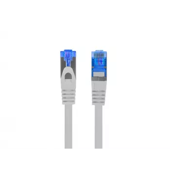 Verkkokaapeli LANBERG PCF6A-10CC-1500-S Cat6a S/FTP, 15 m, RJ-45, harmaa