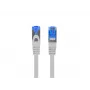 Verkkokaapeli LANBERG PCF6A-10CC-1500-S Cat6a S/FTP, 15 m, RJ-45, harmaa