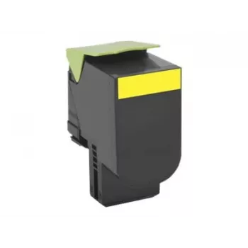 Lexmark 802HY - 80C2HY0 - värikasetti keltainen - CX410de, CX410dte, CX410e, CX510de, CX510dhe, CX510dthe