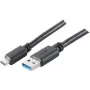 ShiverPeaks BS77141-1.8 1,8 m USB-C–USB-A-kaapeli musta