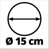 Einhell pyörivä harja TC-HP 130 TE-HP 140 110 mm 420 mm