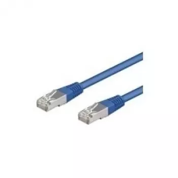 Wentronic Goobay CAT 5e liitäntäkaapeli, SF/UTP, sininen, 3 m - CCA kuparisekoitus (68056)