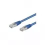 Wentronic Goobay CAT 5e liitäntäkaapeli, SF/UTP, sininen, 3 m - CCA kuparisekoitus (68056)