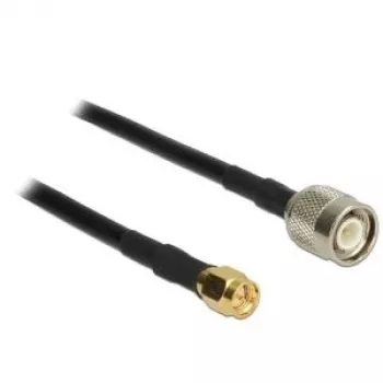 Koaksiaalikaapeli DeLOCK 89507 RG-58 C/U 10 m TNC SMA musta