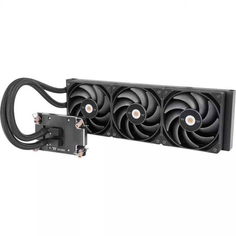 K Liquid Cooling AW360 all-in-one-nestekierrojäähdytysjärjestelmä musta