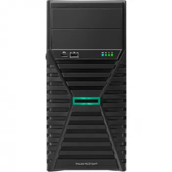 HPE ProLiant ML30 Gen11 E-2434 3,4 GHz 4c 1P 32GB-U 4LFF 2x960GB SSD 800W RPS EU -palvelin