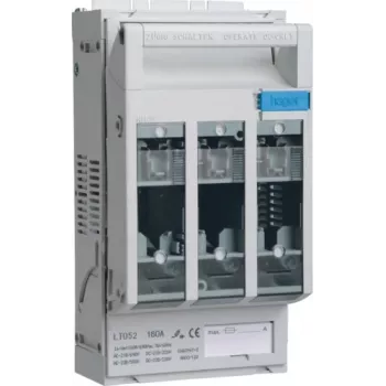 Hager NH00-erotin LT052 3x160A DIN-kisko M8 (LT052)