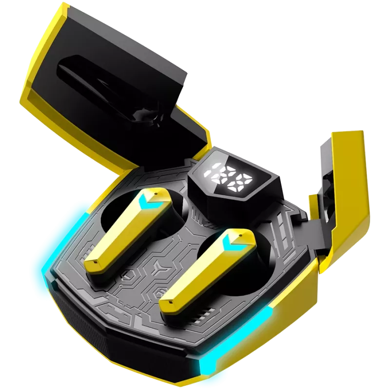 Canyon GTWS-2 kuulokkeet langaton korvakoukku Gaming USB Type-C Bluetooth lataustelakka keltainen (CND-GTWS2Y)