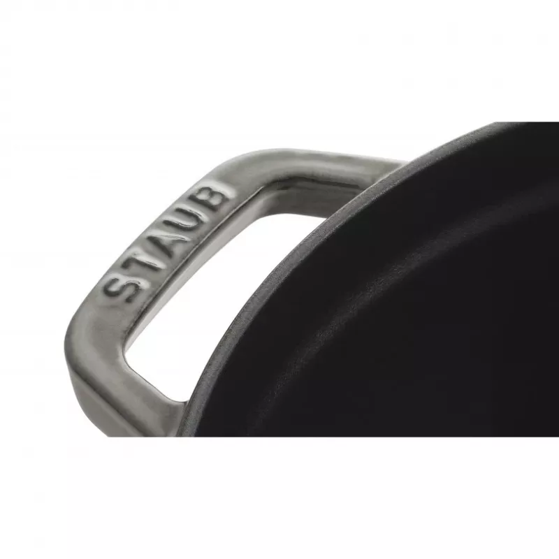 Cocotte Staub 20 cm harmaa valurauta