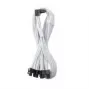 CableMod C-Series Pro -liitäntäkaapeli variantti A 90° 16-pin - 4×8-pin PCIe, valkoinen