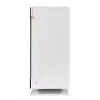 PC-kotelo Thermaltake H200 TG Snow RGB Midi Tower valkoinen