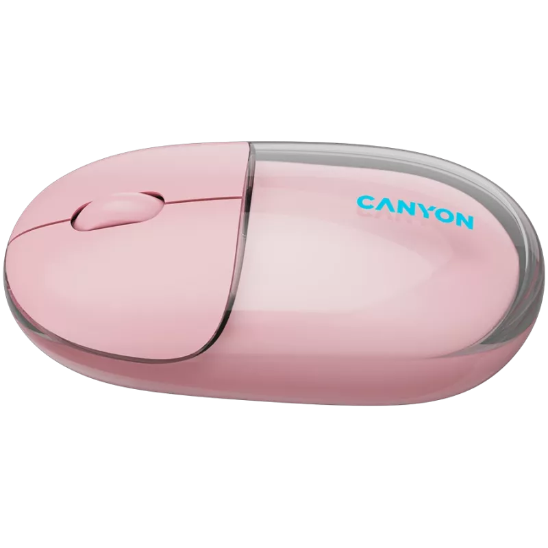 CANYON hiiri OnClick 24 BT/langaton läpinäkyvä/pinkki
