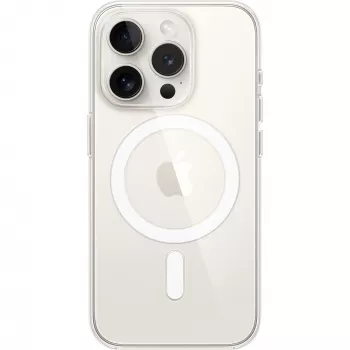 Apple iPhone 15 Pro -kotelo MagSafe-yhteensopiva – läpinäkyvä