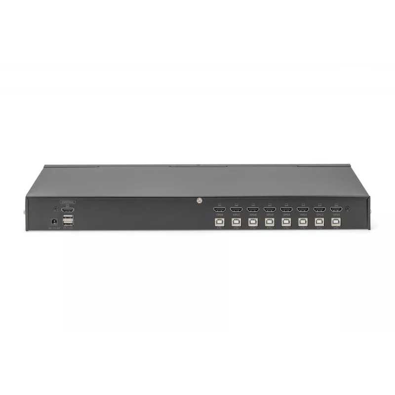 Digitus 8-porttinen HDMI KVM-kytkin USB 4K Ultra HD
