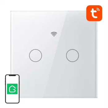 Älykäs kosketus-WLAN-valokytkin Gosund SLS2 (malli SW12) — kosketusohjaus, WLAN-yhteys, valinnainen N-/kaksoisjohdotus
