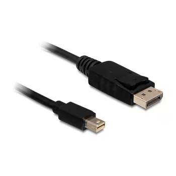 Mini DisplayPort–DisplayPort-kaapeli DeLOCK 83984 0,5 m musta