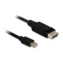 Mini DisplayPort–DisplayPort-kaapeli DeLOCK 83984 0,5 m musta