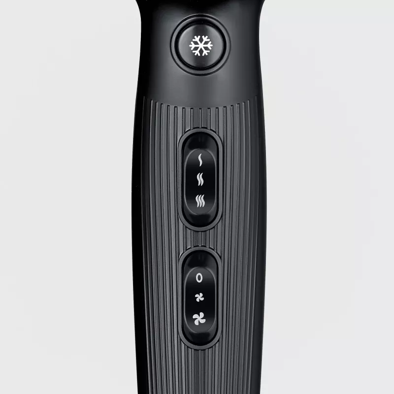Severin HT 0167 hiustenkuivain, 2300 W, musta/hopea