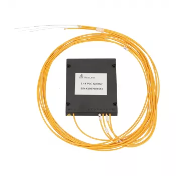Optinen PLC-jakaja 1:4 Extralink SC/APC, 2,0 mm G657A, 1,5 m, ABS-moduuli, ilman liittimiä
