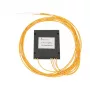 Optinen PLC-jakaja 1:4 Extralink SC/APC, 2,0 mm G657A, 1,5 m, ABS-moduuli, ilman liittimiä