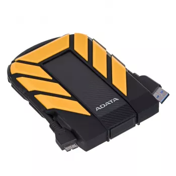 ADATA HD710 Pro ulkoinen kiintolevy 2 TB 2,5 tuuman Micro-USB B 3.2 Gen 1 (3.1 Gen 1) musta, keltainen