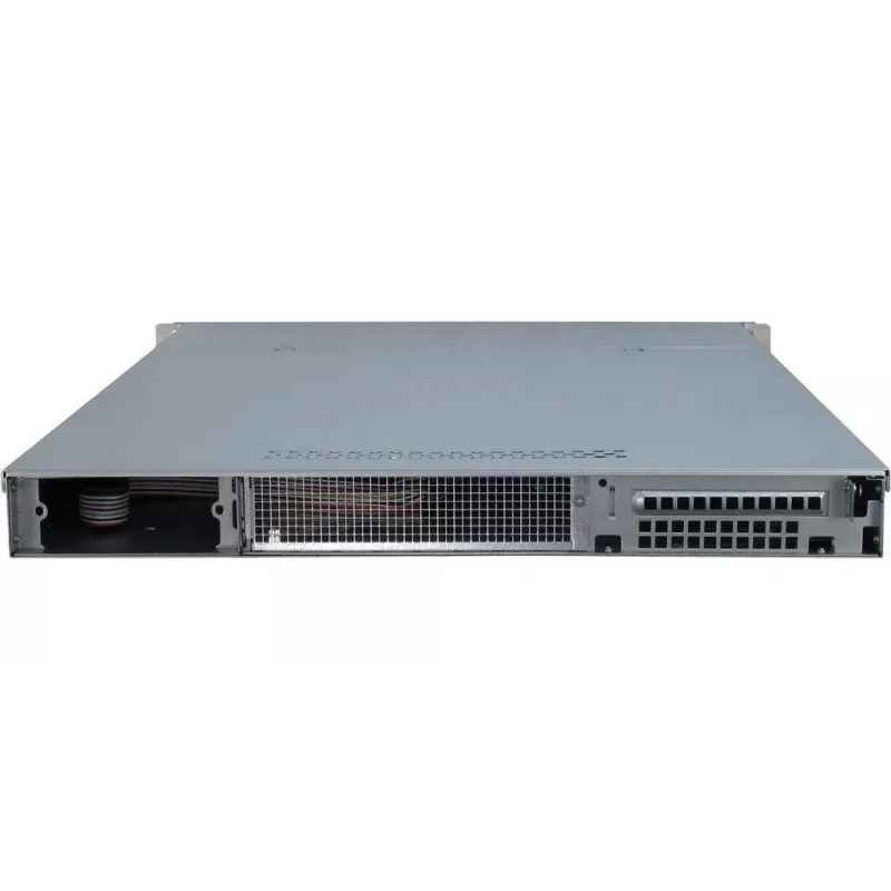 Inter-Tech IPC 1U-1404 teline musta, ruostumaton teräs