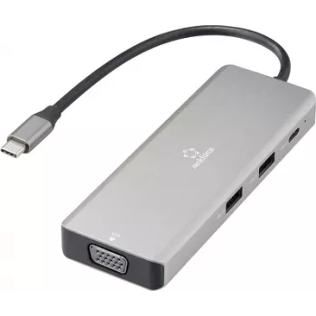 Renkforce USB-C-telakointiasema RF-DKS-906 sopii merkkitelakointiasemille universaali (RF-6428614)