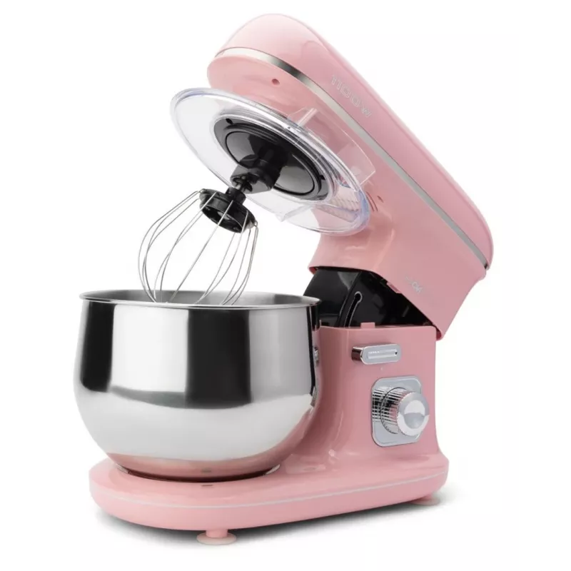 Tehosekoitin CLATRONIC KM 3711 — 1100 W, 5 L kulho, pinkki