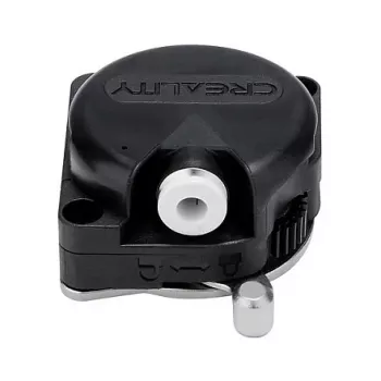 Ekstruuseri Creality 3D-tulostimelle — malli 4001020076, yhteensopiva Sermoon V2, CR-200B Pro, Ender-3 S1 kanssa; värit: musta/hopea/valkoinen