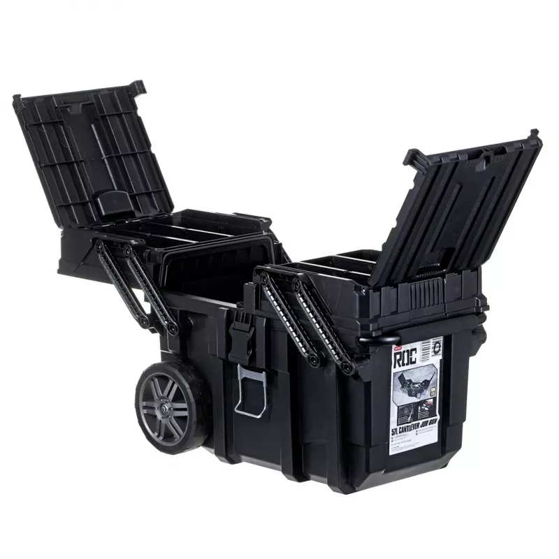 KETER CANTILEVER Job Box työkalulaatikko (17203037/238270) pyörillä musta